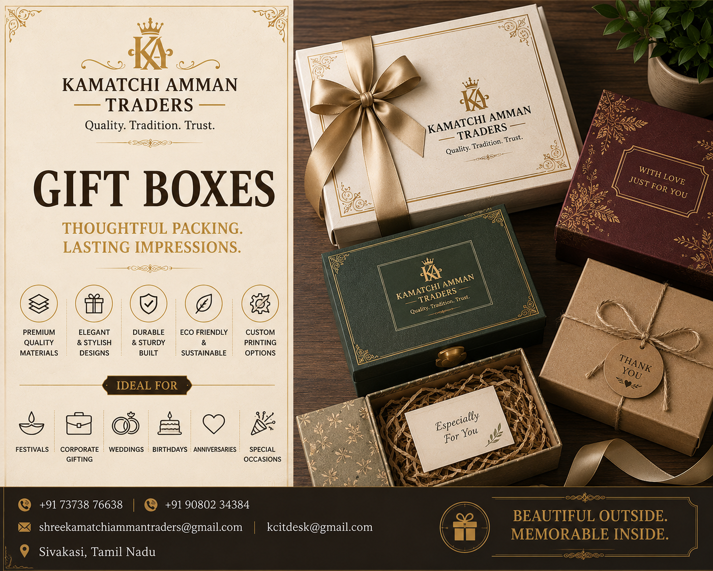 Premium custom corporate gift boxes